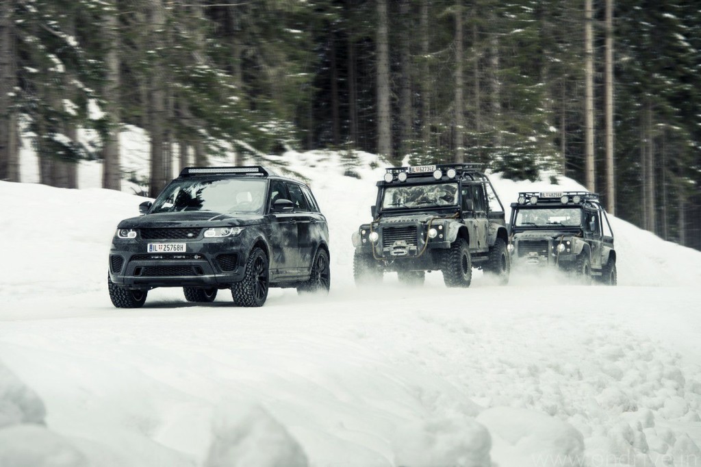 Jaguar Land Rover Bond Cars