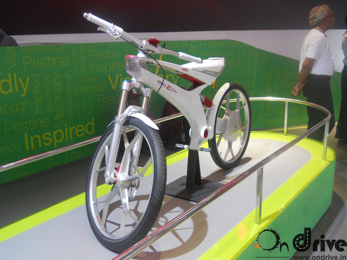 Hero Unveils Ion Simplecity Concept Bikes