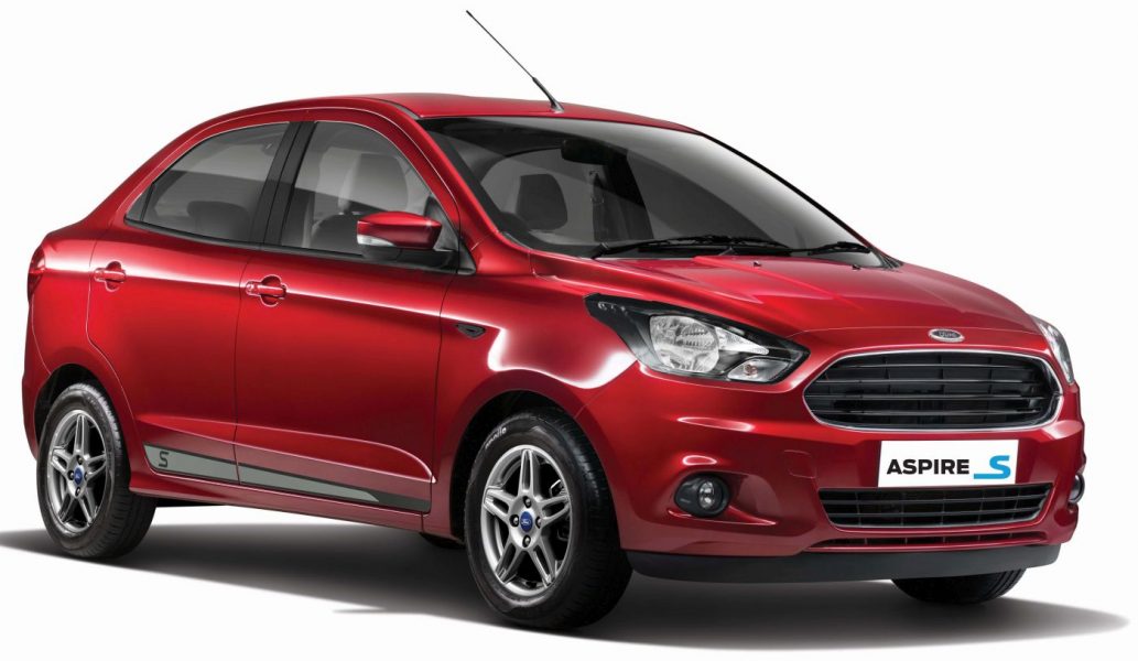 Ford Aspire Sports Edition - Ruby Red