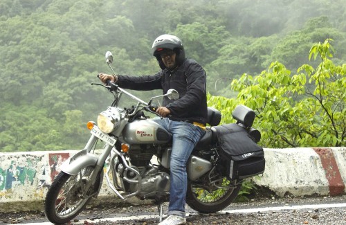 Me and my Royal Enfield Classic 350!