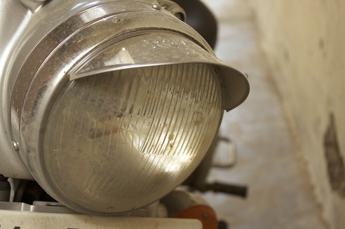 Headlight down