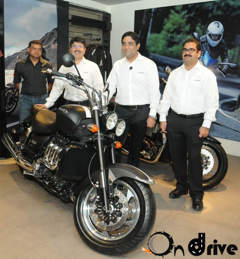 Triumph Motorcycles showroom Bangalore