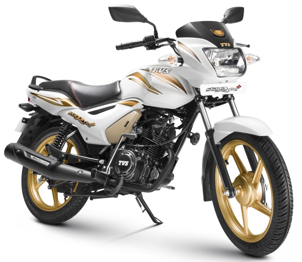 TVS StaR City+ Special Gold Edition 2015 