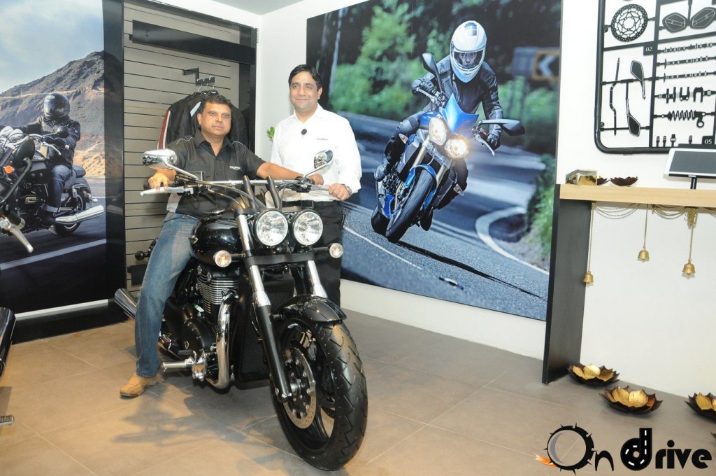 Triumph Motorcycles showroom Bangalore