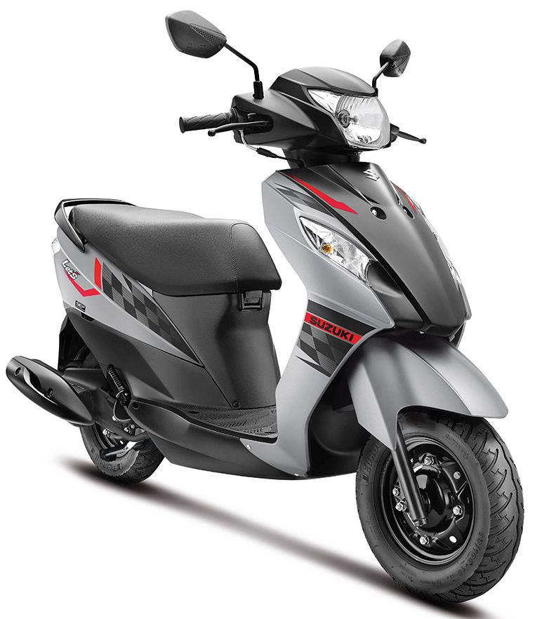 SUZUKI LET'S IN TRENDY NEW DUAL-TONE COLOURS GREY