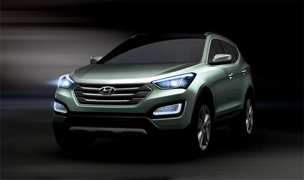 Hyundai Santa Fe 2013: SUV based on “Storm Edge” design concept